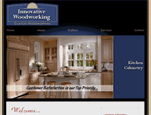 Tablet Screenshot of inwoodworking.com